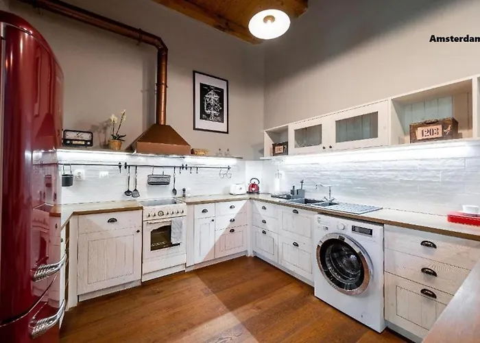 Amsterdam Vintage Industrial Style Apartamento